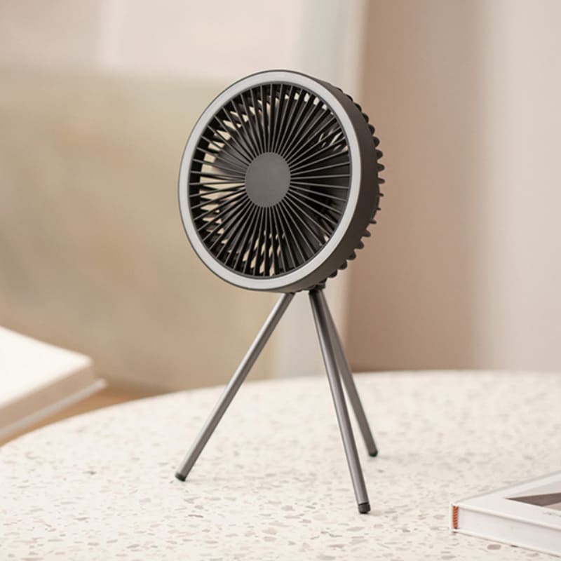 Ventilador de Coluna Portátil Recarregável de Mesa House Vision